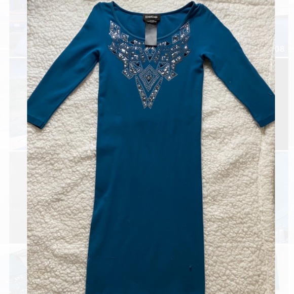 Bebe Bodycon Dress size- SMALL - Picture 5 of 5